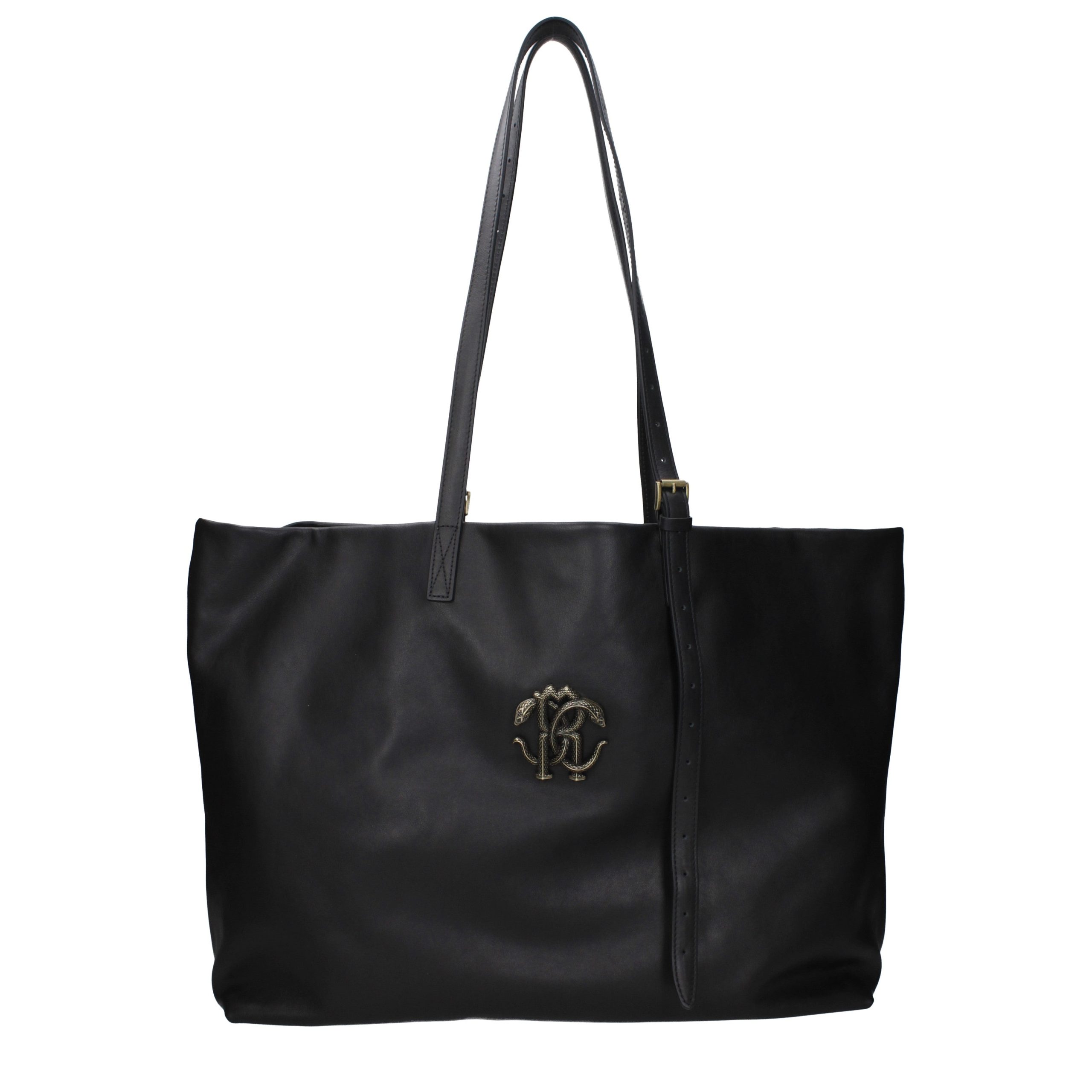 Black Leather Shoulder Bag
