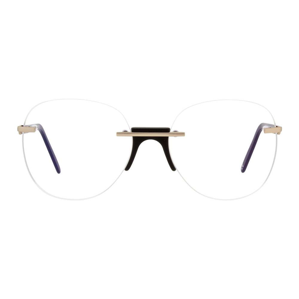 Andy Wolf Black Metal Glasses (Frames)