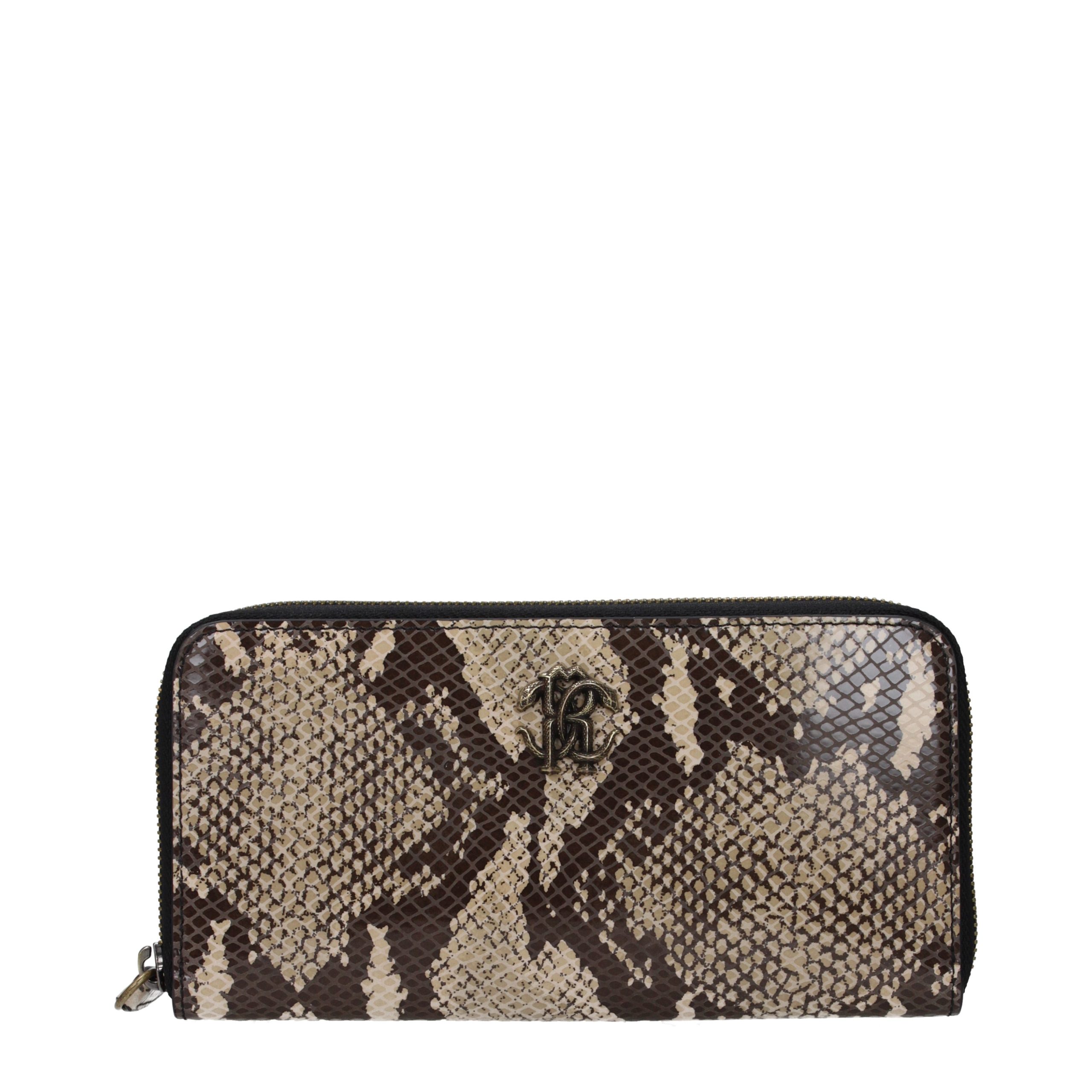Beige Leather Wallet