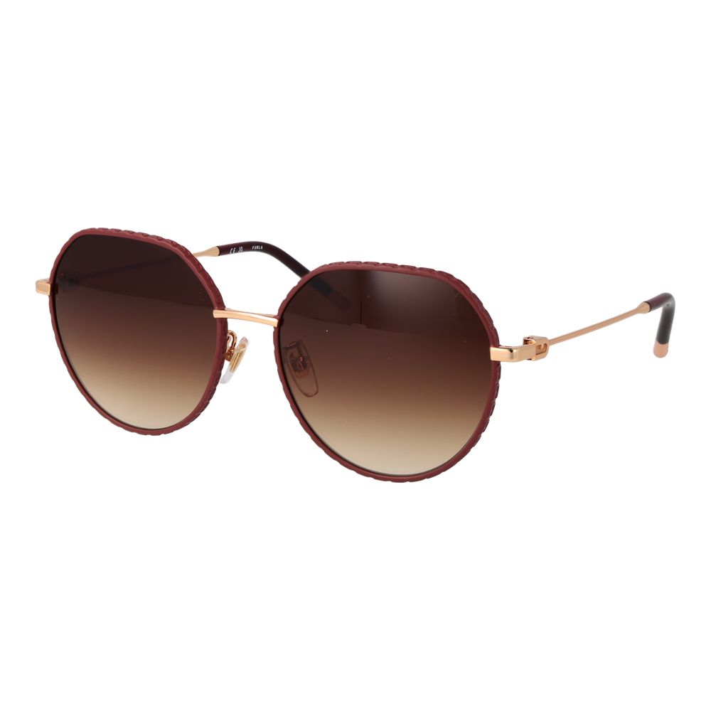 Rose Gold Metal Sunglasses