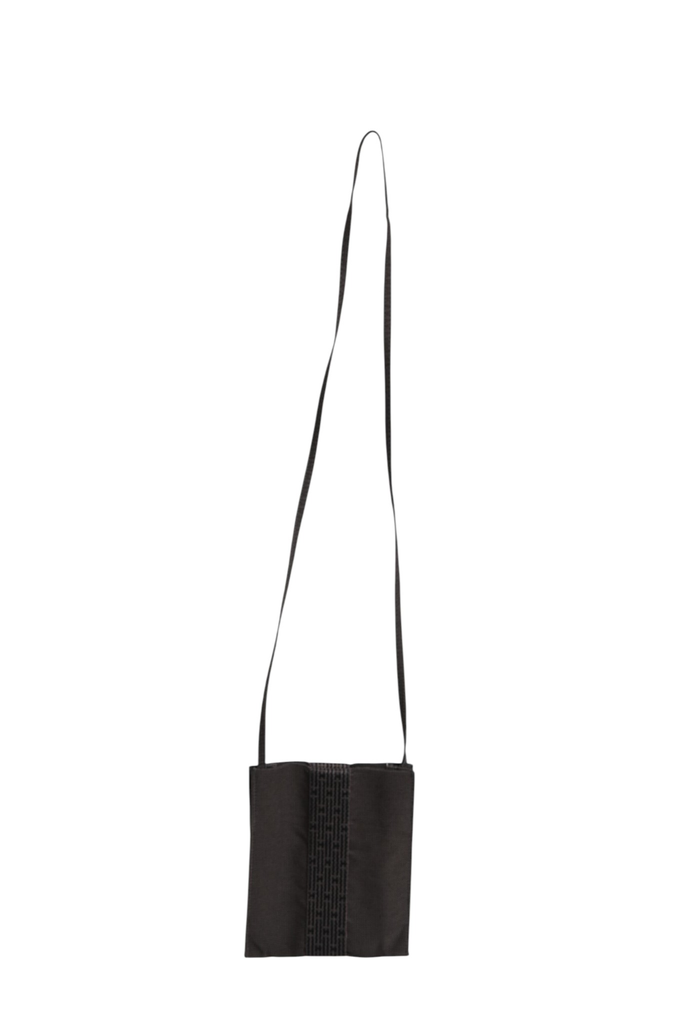 Dark gray pattern fabric bag