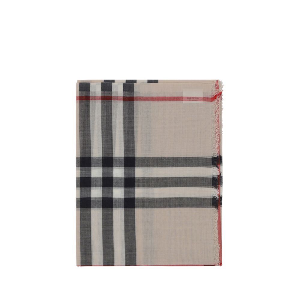 Brown Silk Scarf