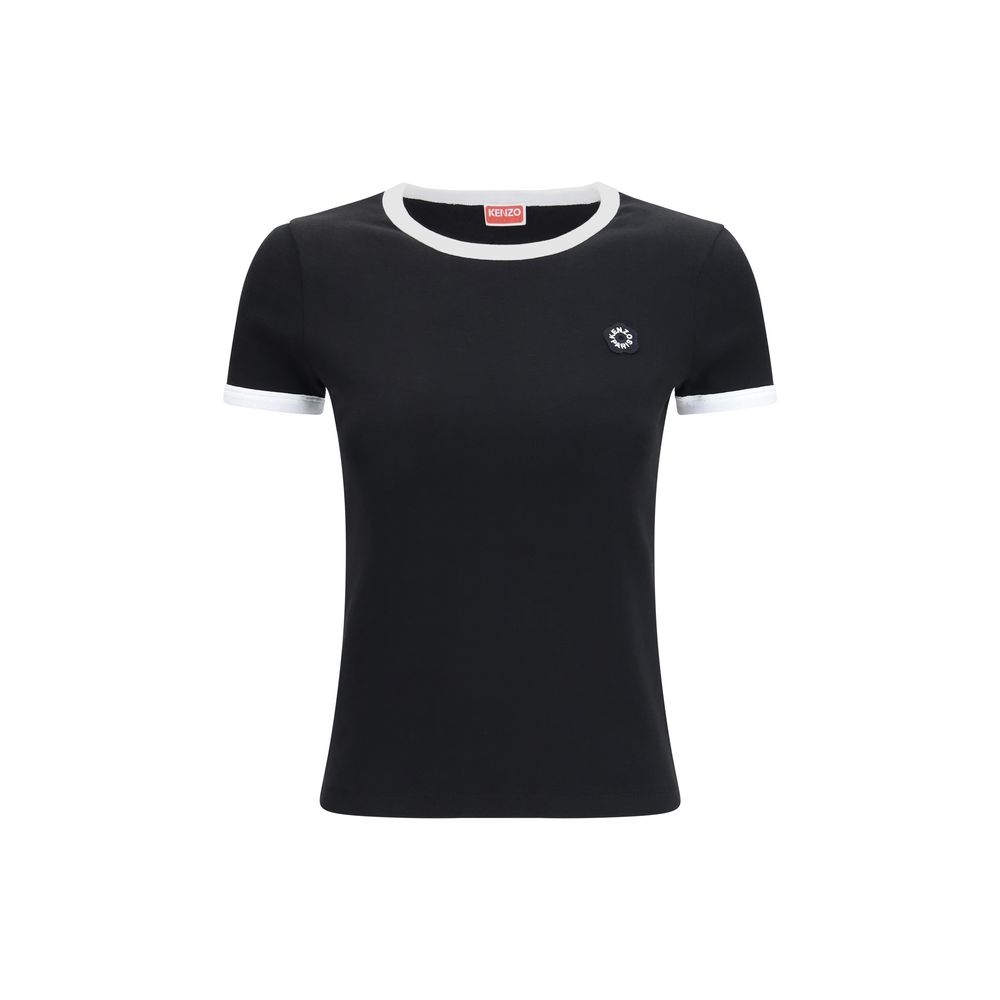 Black Cotton T-Shirt