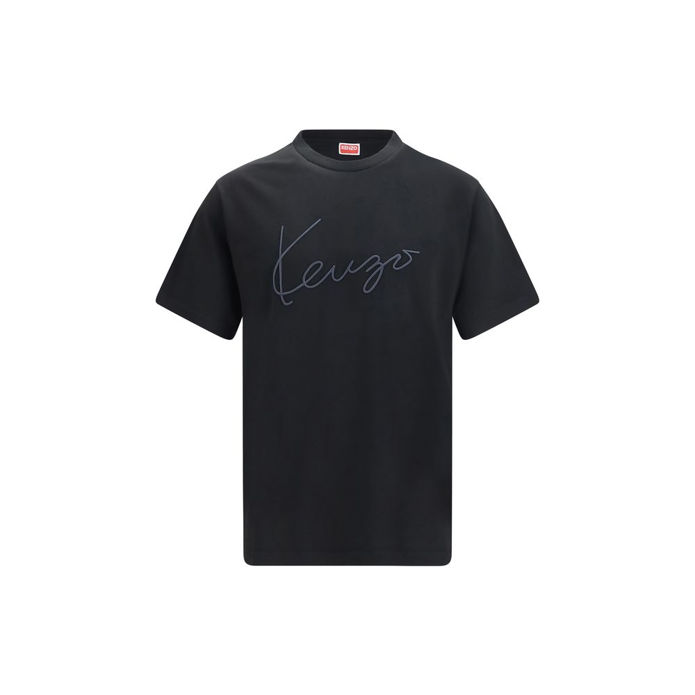 Black Cotton T-Shirt