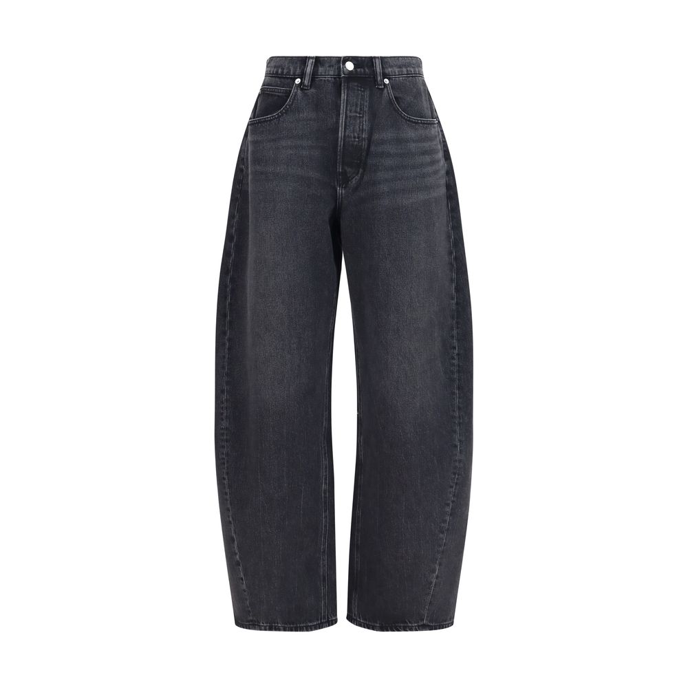 Black Cotton Jeans Denim