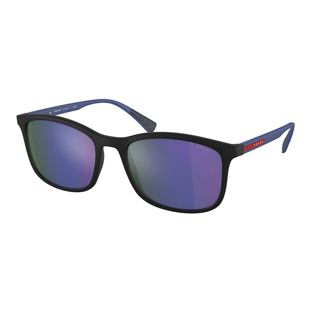 Blue Injected Sunglasses