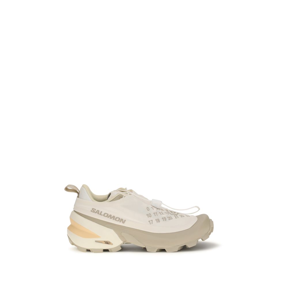 White Polyamide Athletic Sneakers