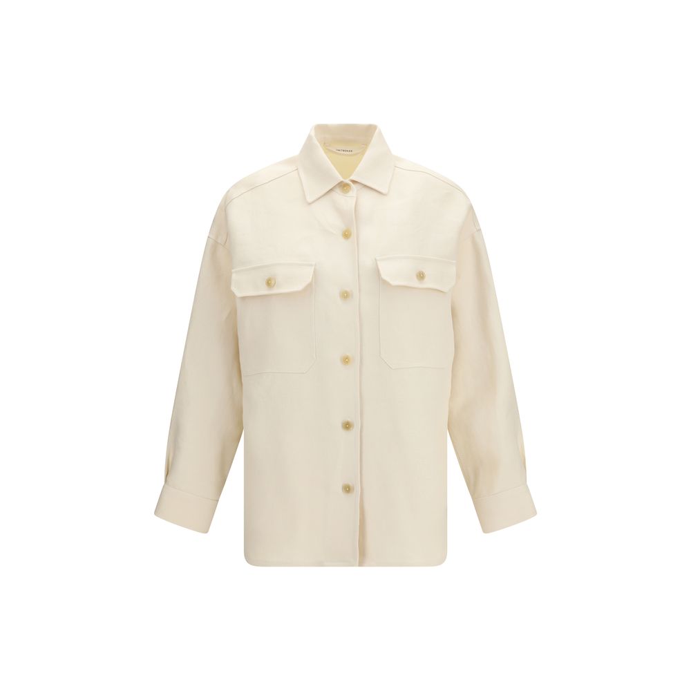 Beige Linen Shirt