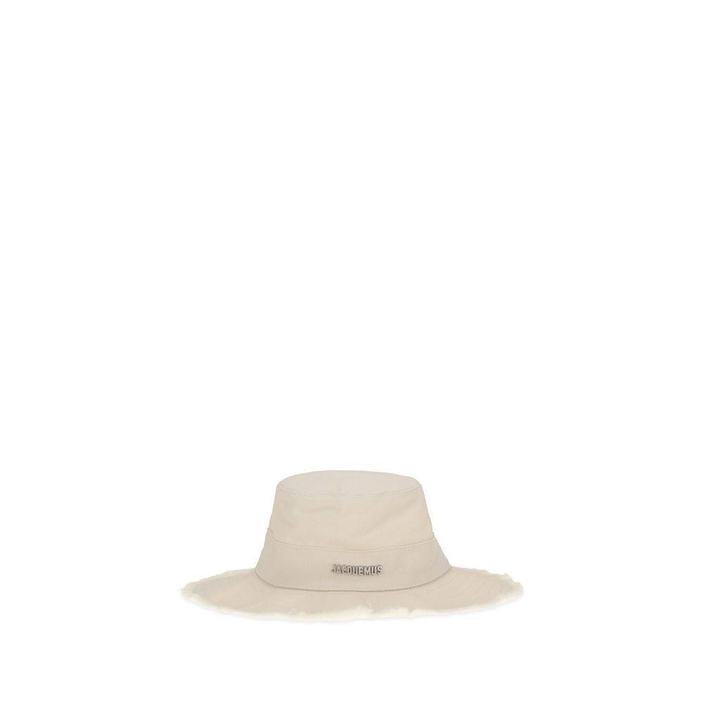 White Cotton Bucket Hat