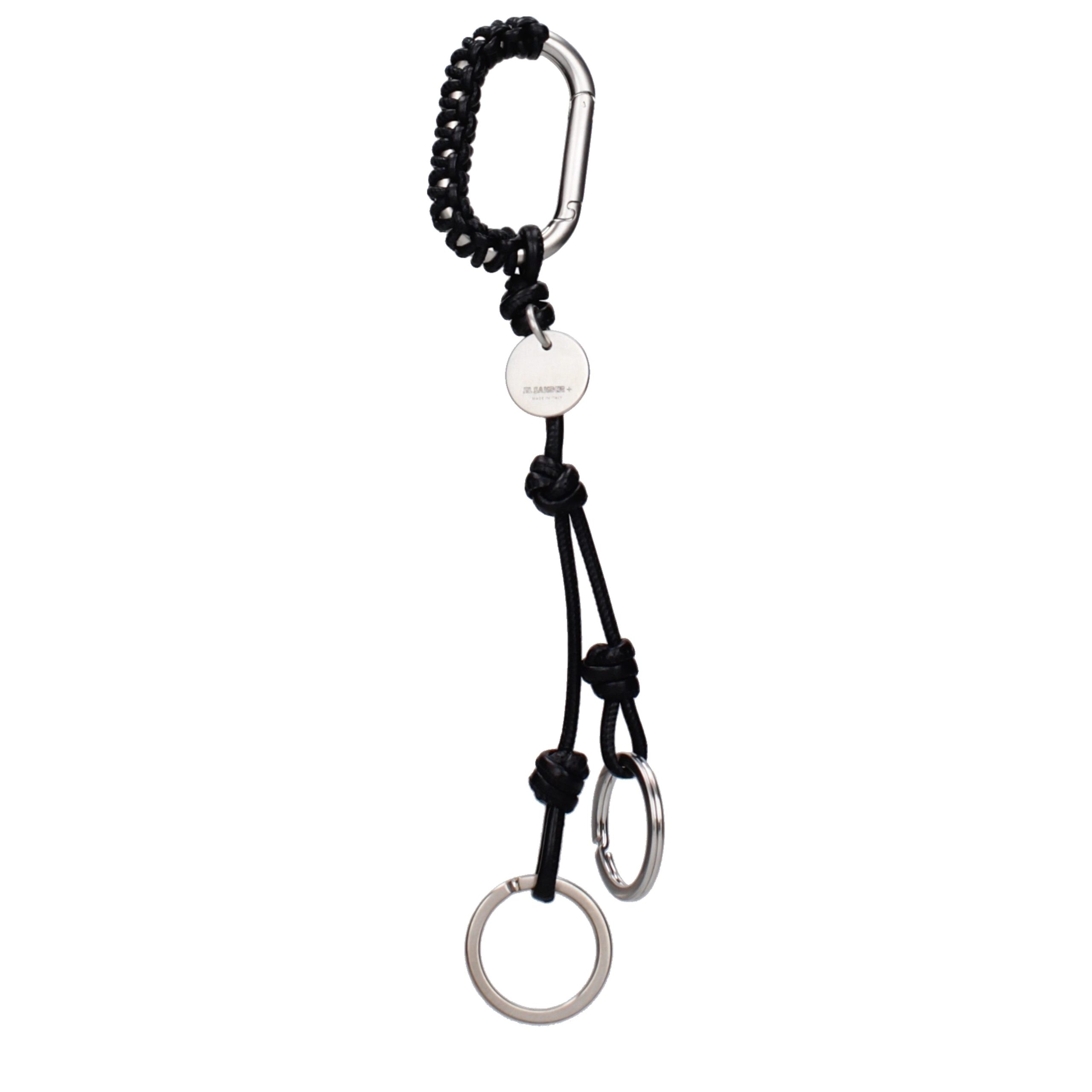 Gray Metal Keychain