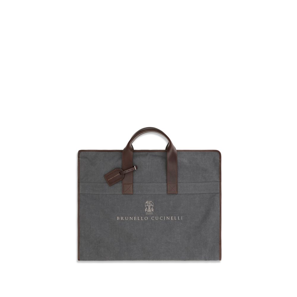 Brunello Cucinelli Gray Polyester Accessories - Men