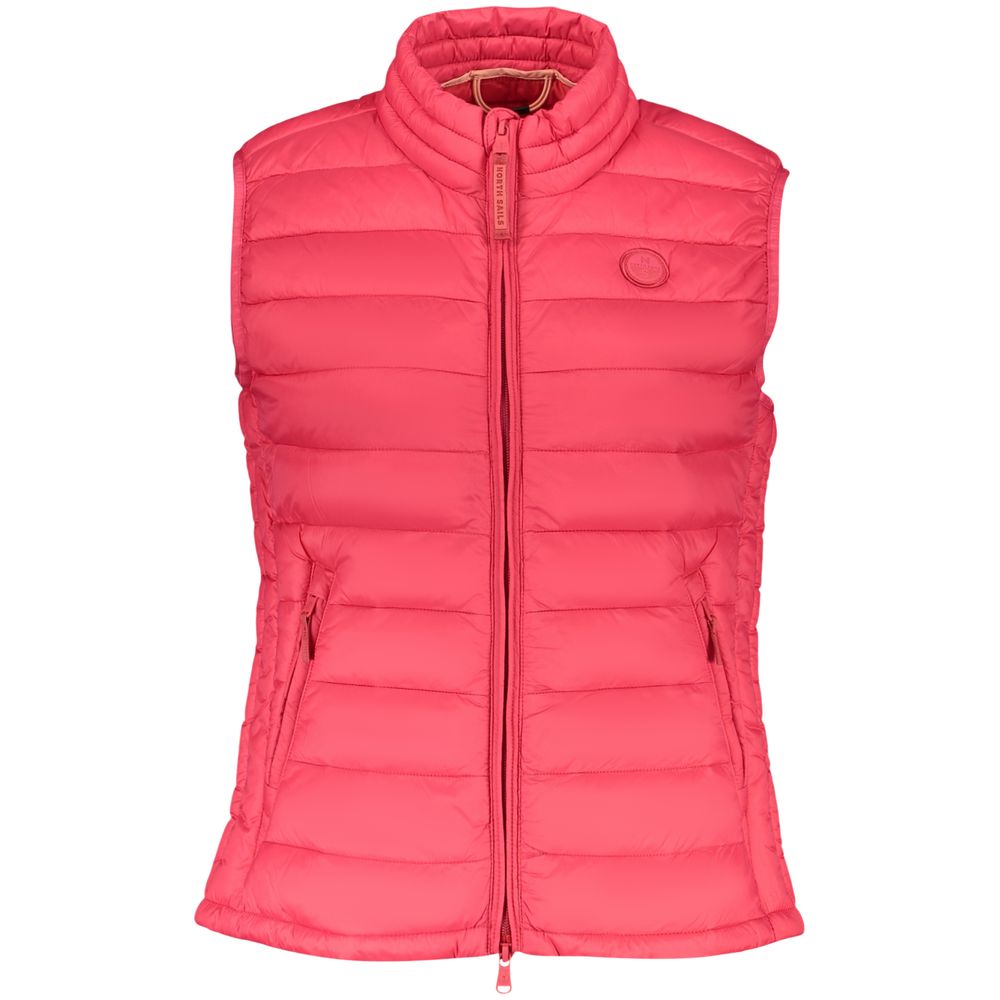Rosso Polyester Women's Vest