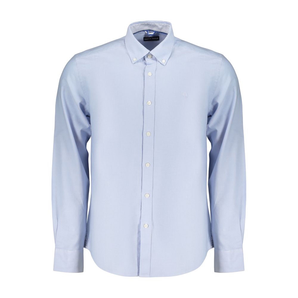 Azzurro Cotton Men's Shirt