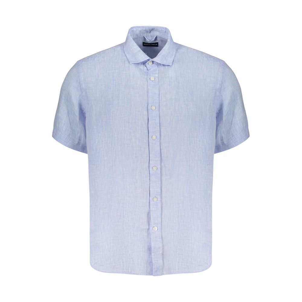 Azzurro Linen Mens Shirt