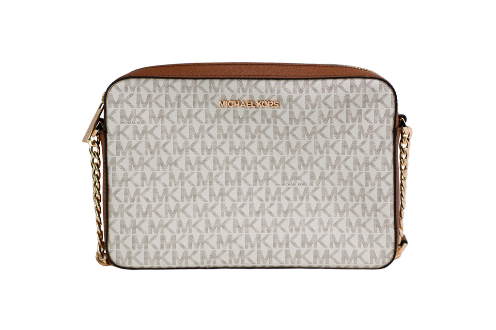 Michael Kors East West Crossbody Bag (Vanilla Signature)