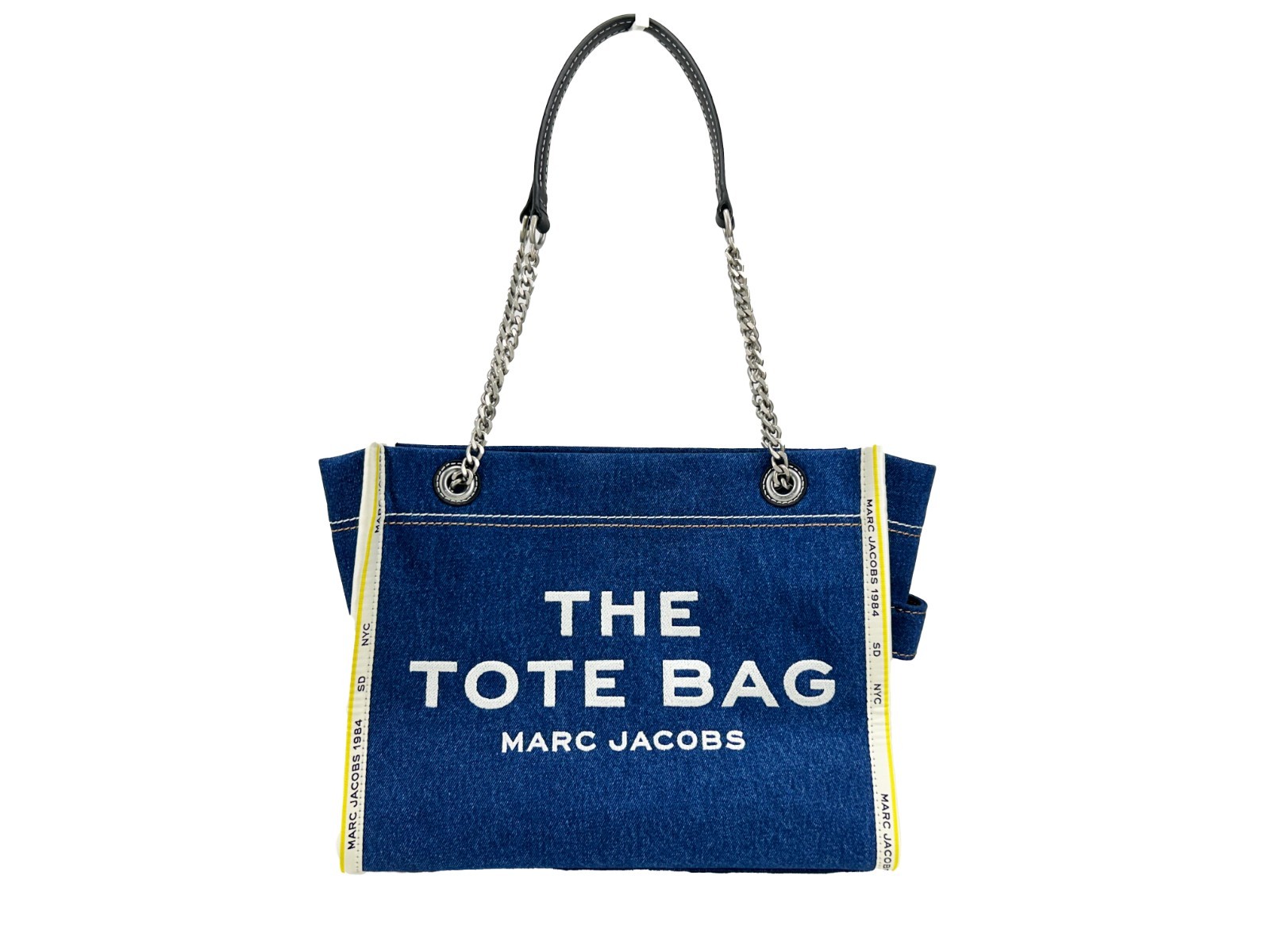 Marc Jacobs Denim Chain Medium The Tote Bag