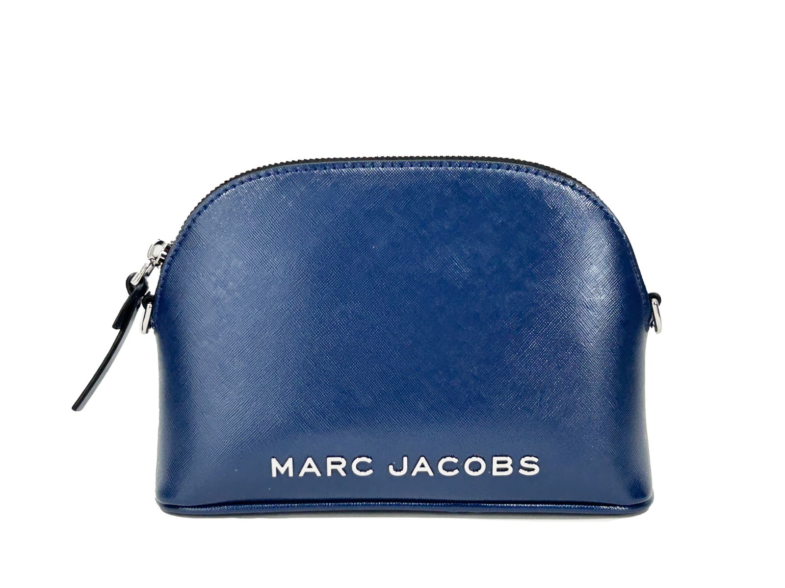 Marc Jacobs Small Dome Leather Crossbody Bag Silver - Women