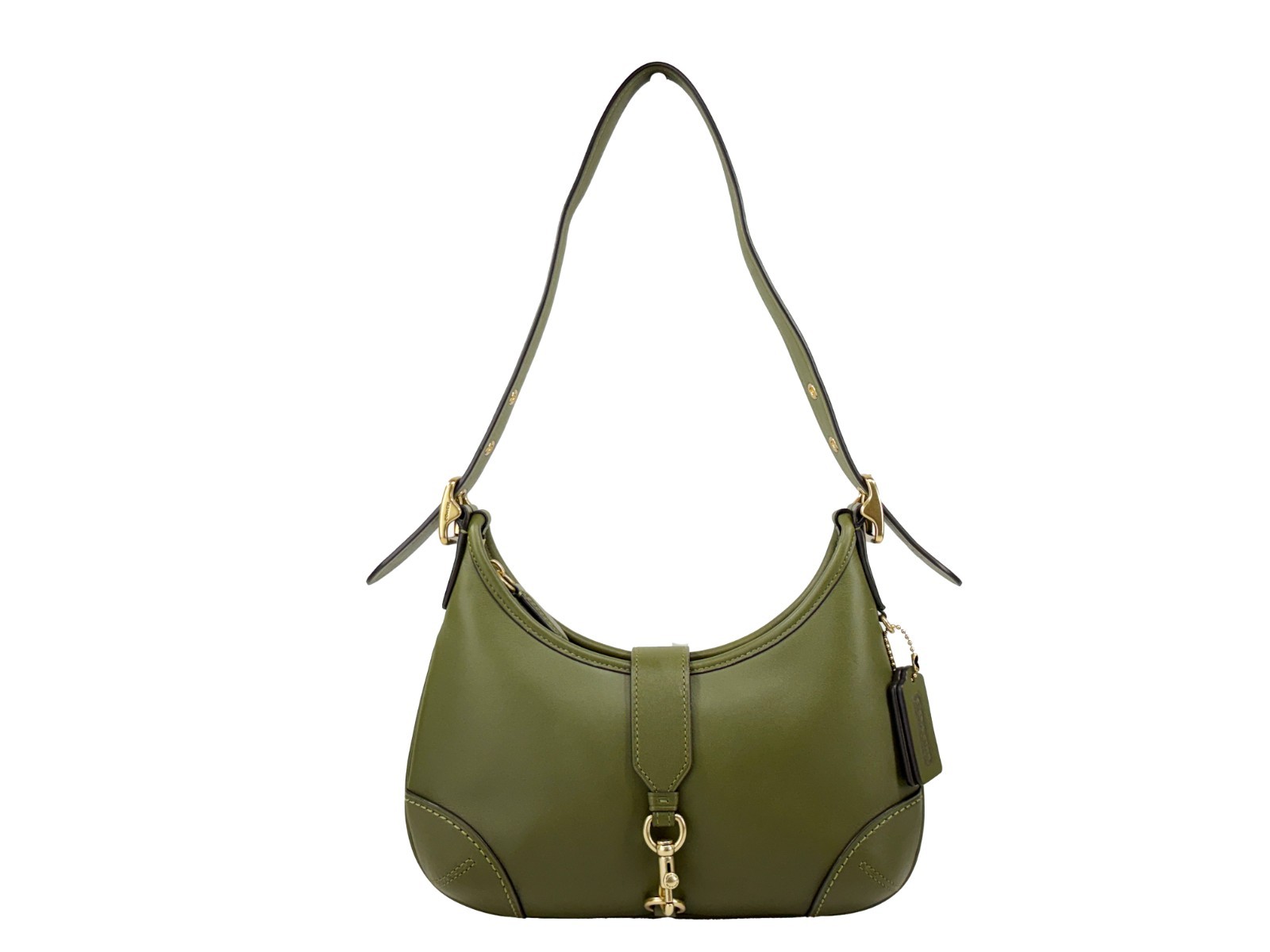 Coach Hamptons Leather Hobo Shoulder Bag