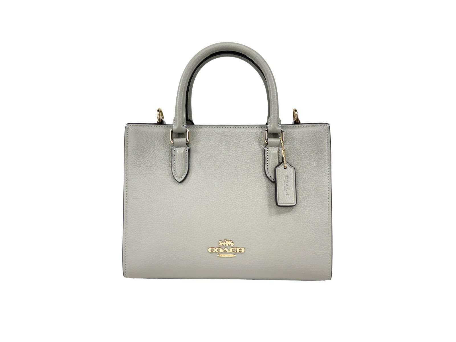 Coach Maggie Small Leather Crossbody Tote Bag