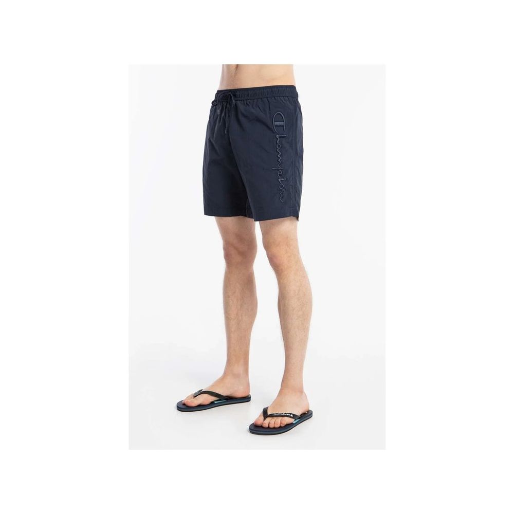Blue Polyamide Swim Shorts