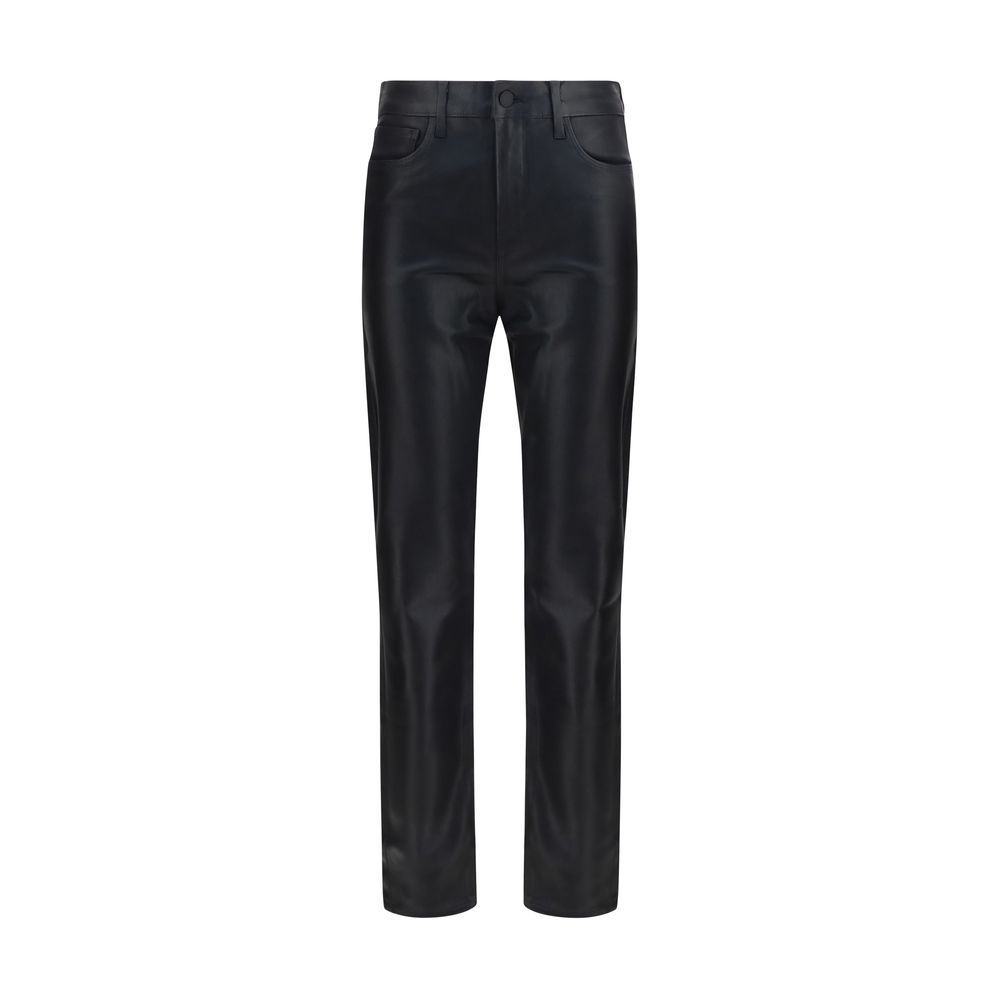 Black Leather Pants