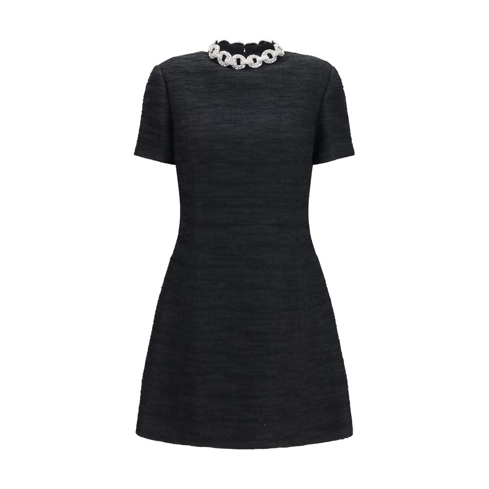 Valentino Black Cotton Casual Dress - Women
