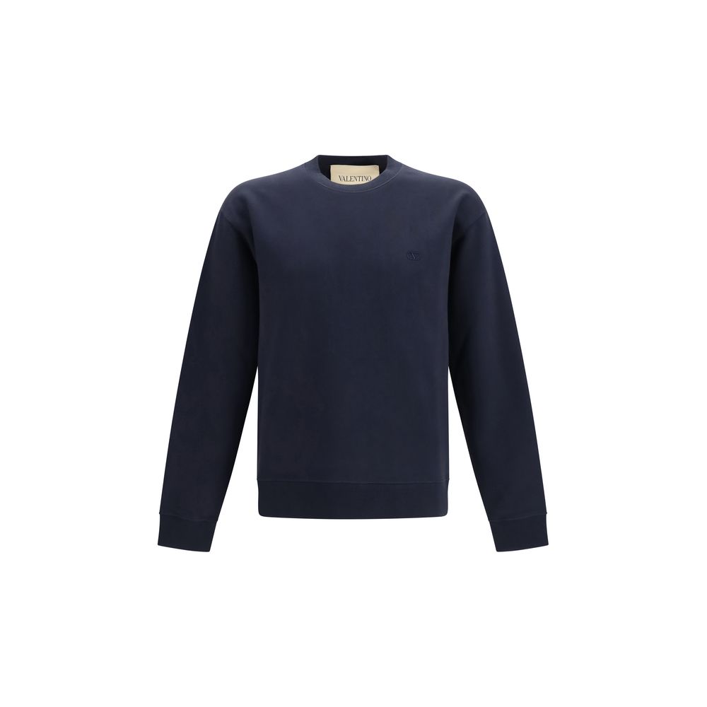 Blue Cotton Sweatshirt