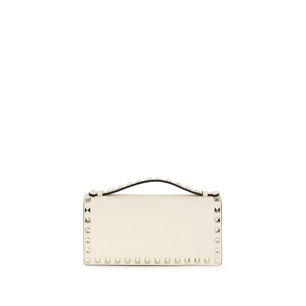 Beige Calf Leather Bos Taurus Wallet
