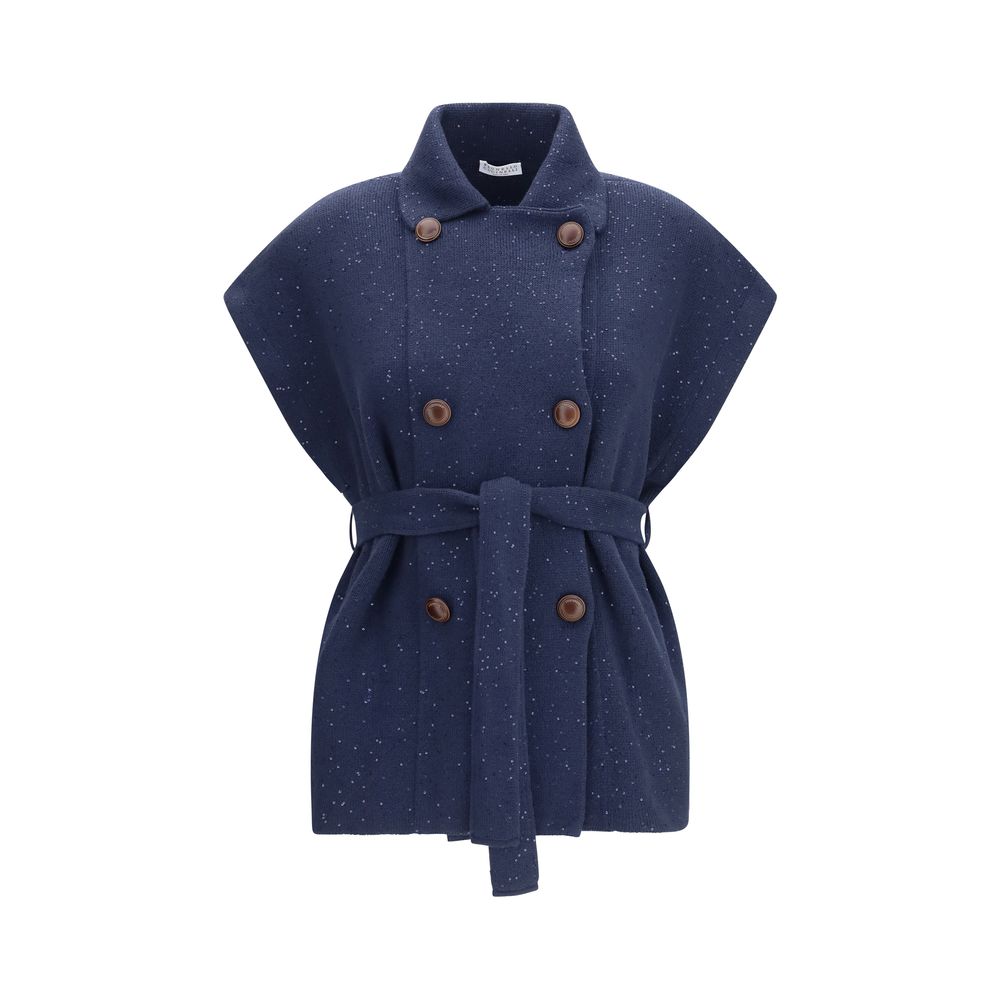 Blue Cotton Coat