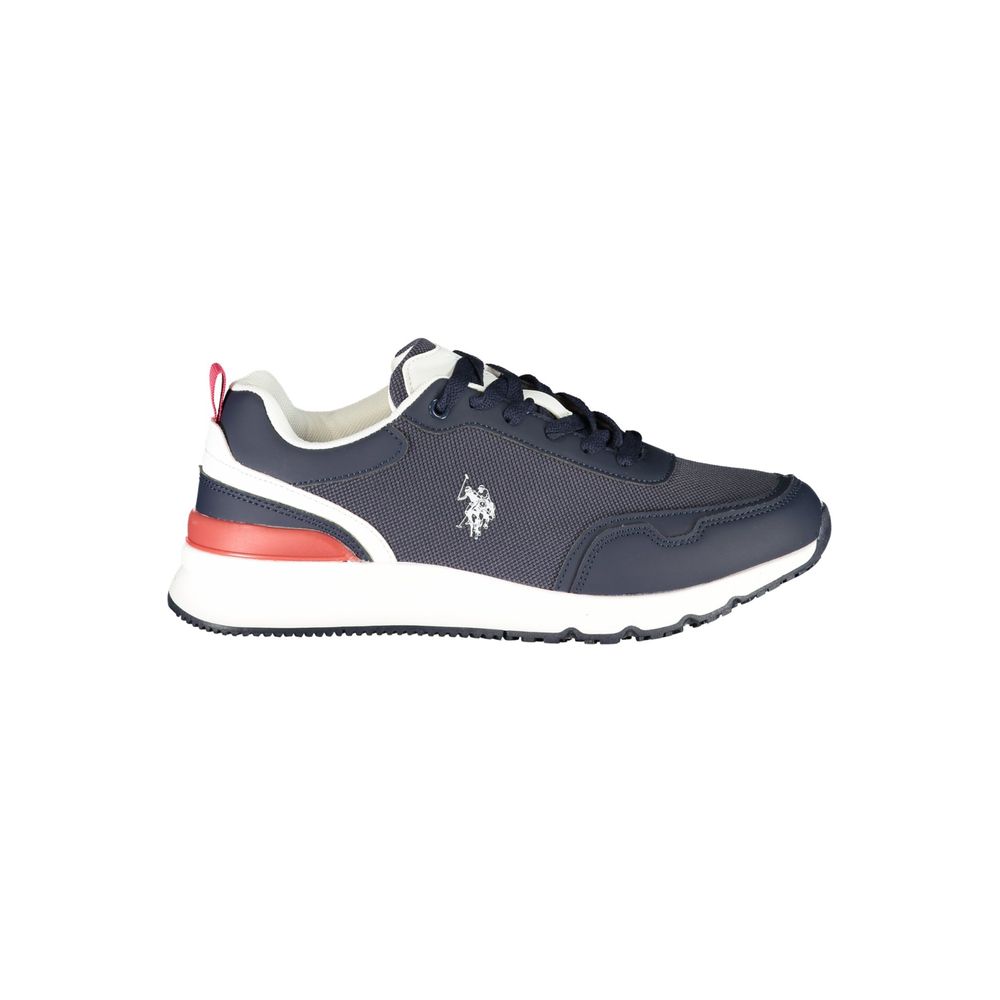 Blue Fabric Men's Sneaker