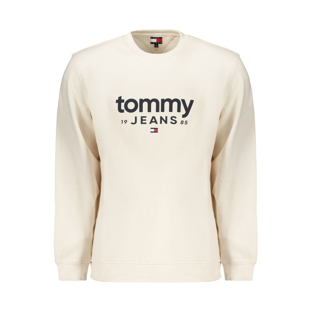White Cotton Men's Sweatshirt