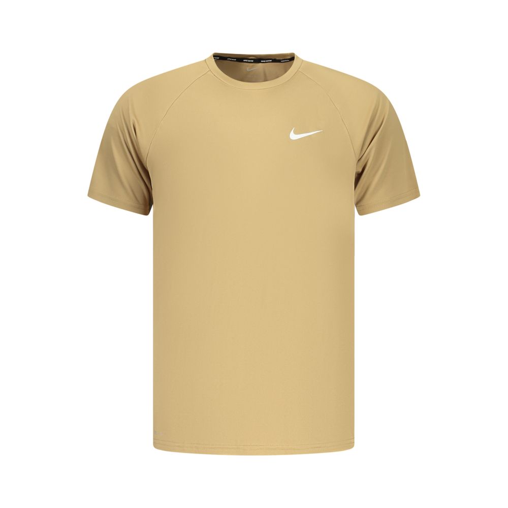 Gold Poliestere Mens T-Shirt