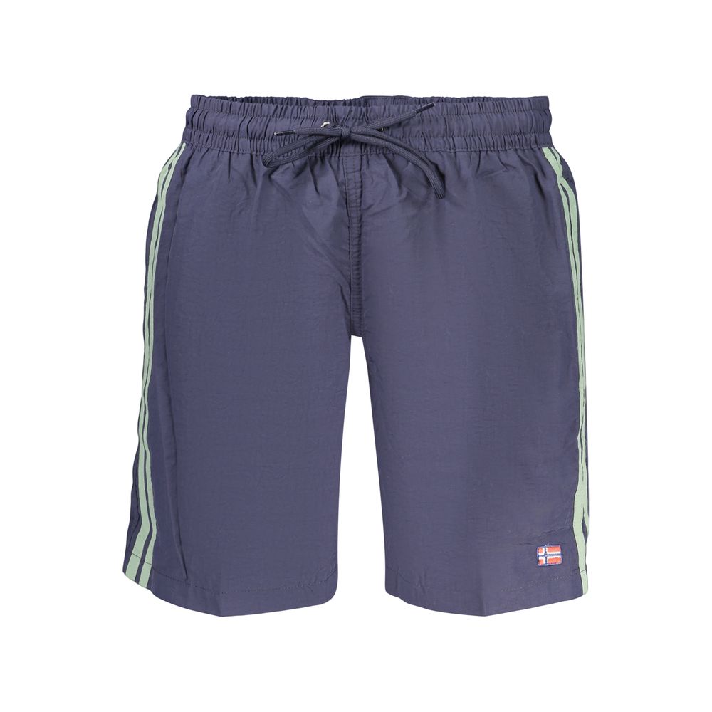 Blu Poliammide Men's Boxer