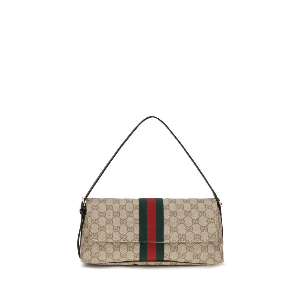 Gucci Beige Cotton Handbag Bag - Women