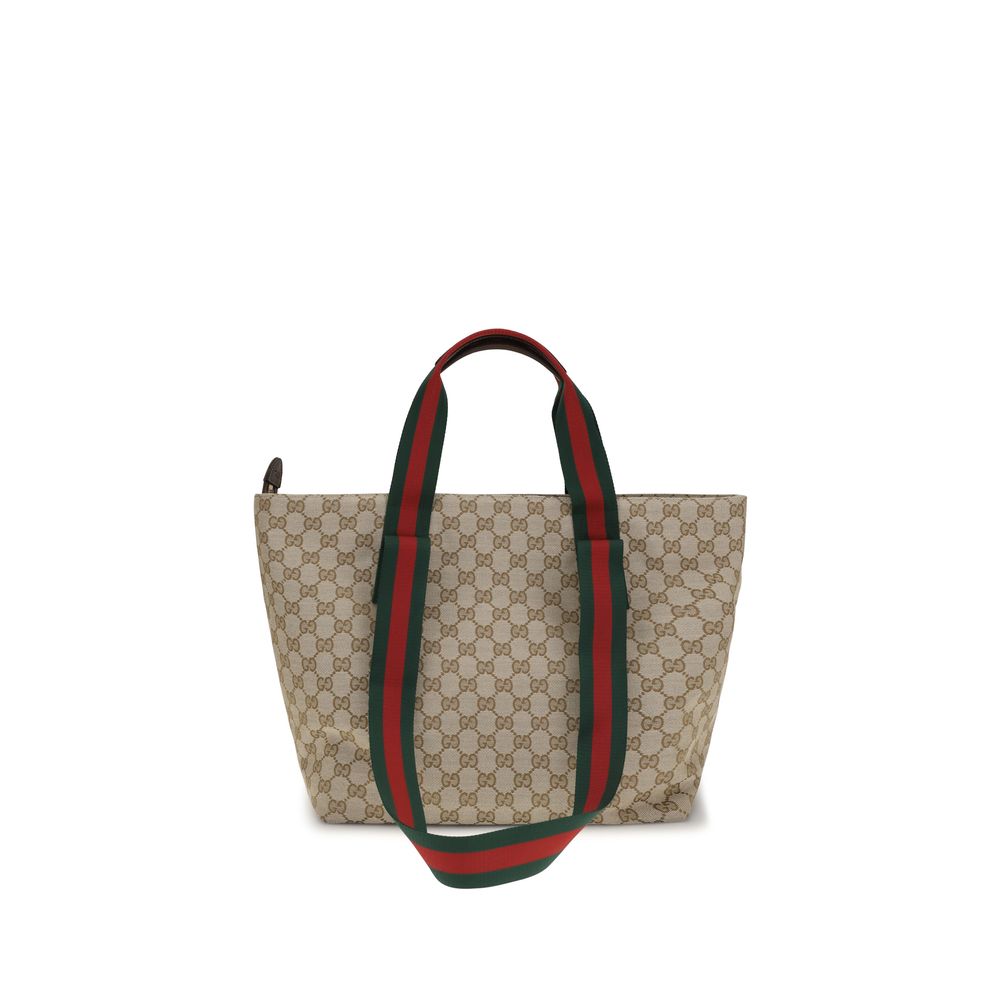 Gucci Beige Polyester Shoulder Bag - Men