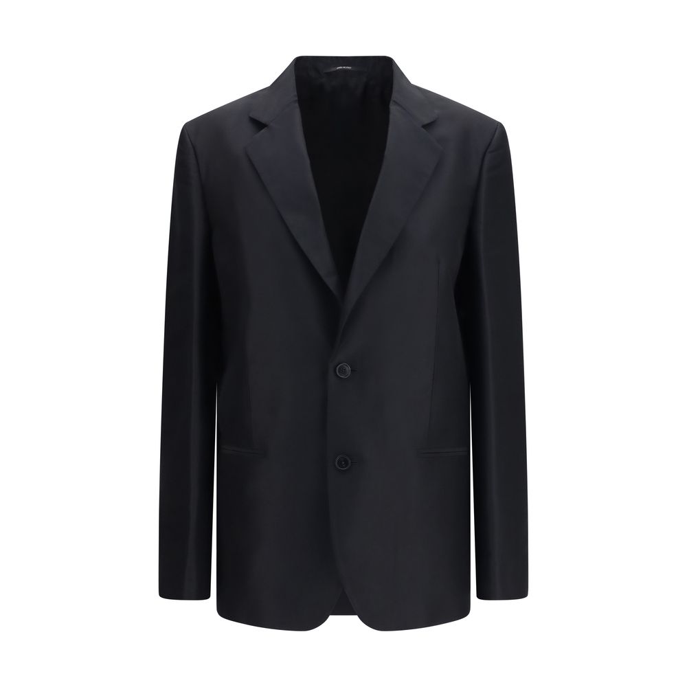Gucci Black Silk Jacket Clothing - Women