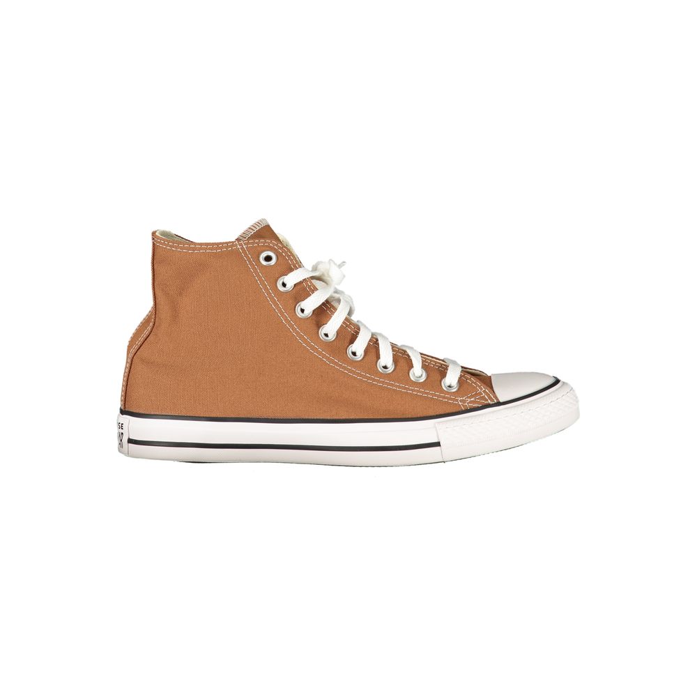 Brown Polyester Unisex Sneaker