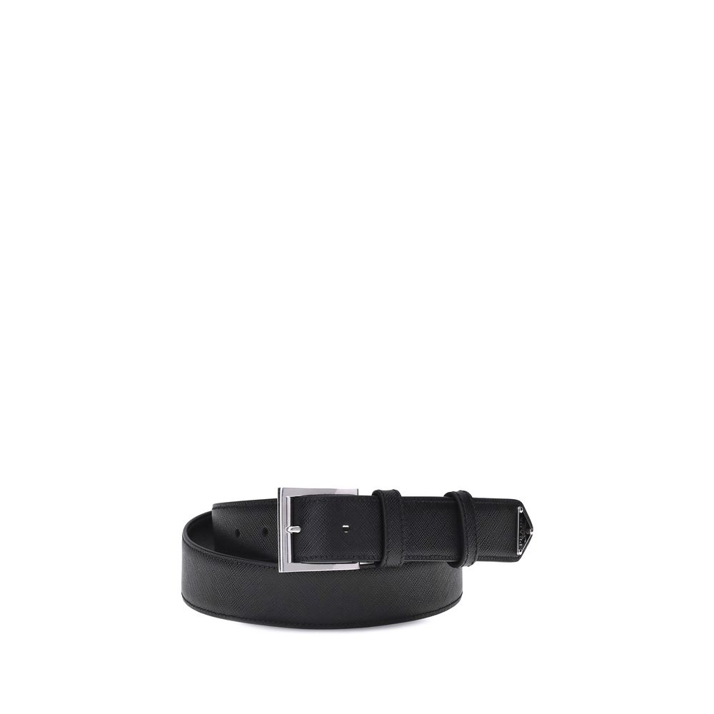 Black Calf Leather Bos Taurus Regular Belt