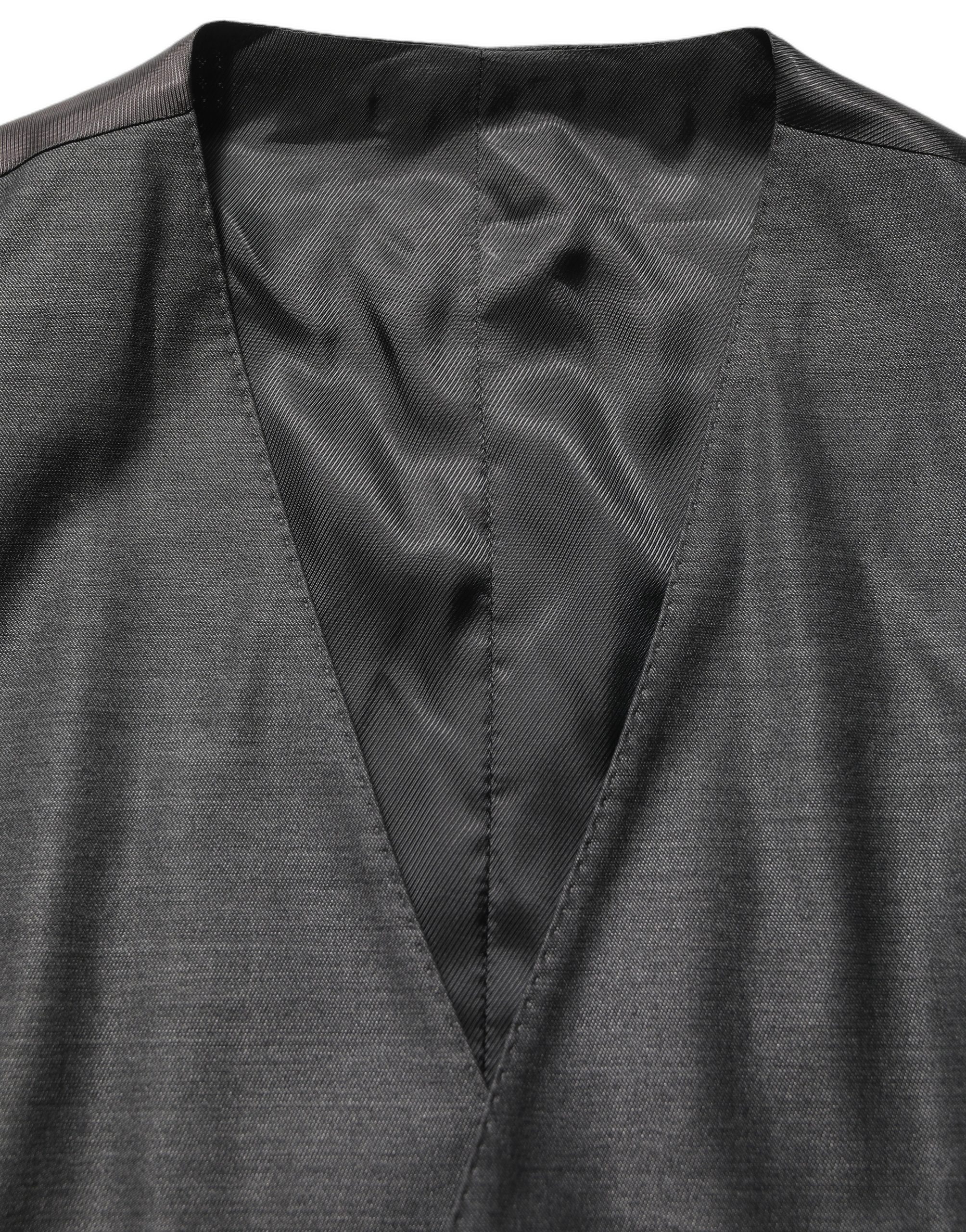 Gray MARTINI Slim Fit Formal 3 Piece Suit