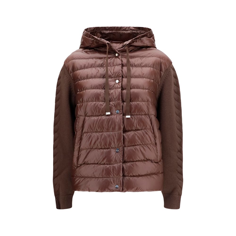 Herno Brown Polyester Full-Length Jacket Clothing - Women