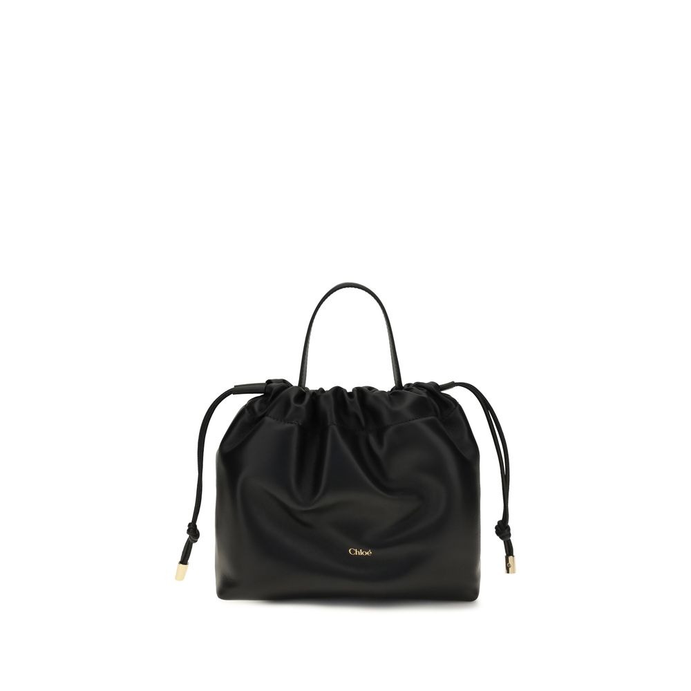 Chloé Black Lamb Ovis Aries Shoulder Bag - Women