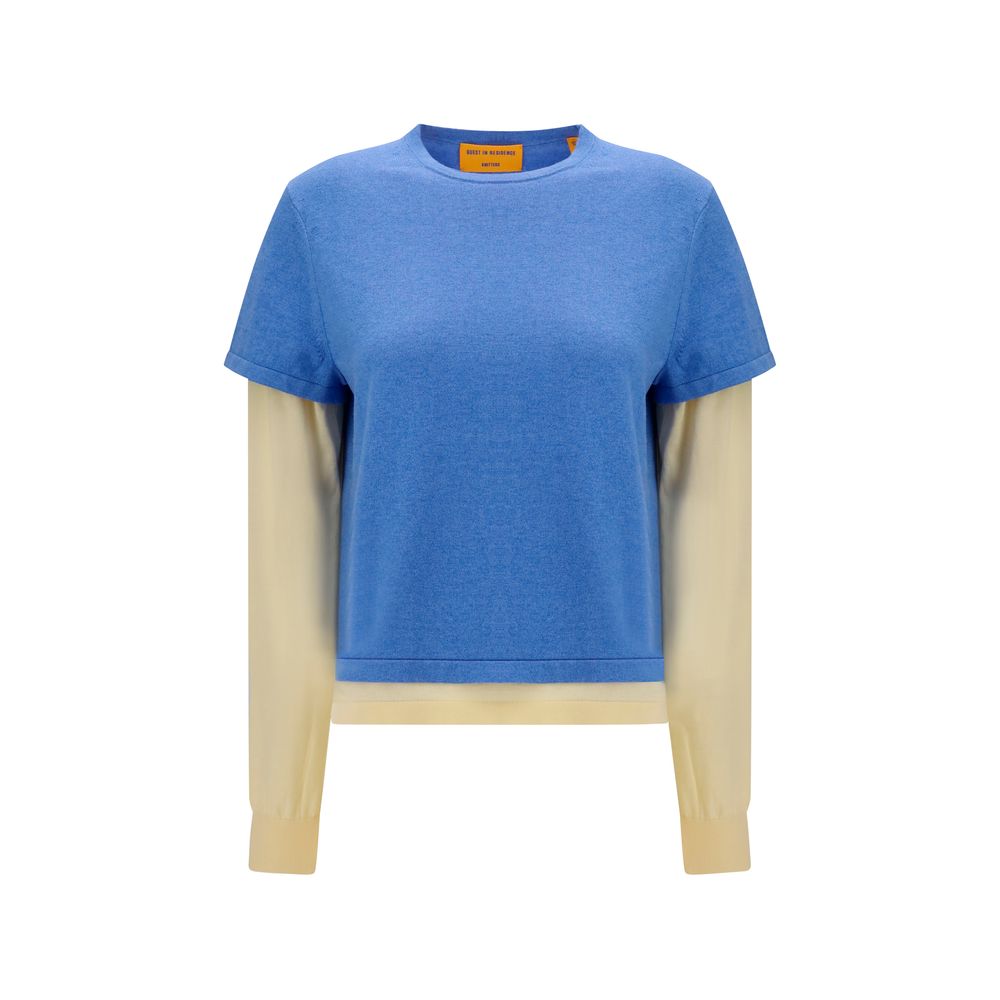 Blue Cotton Sweatshirt