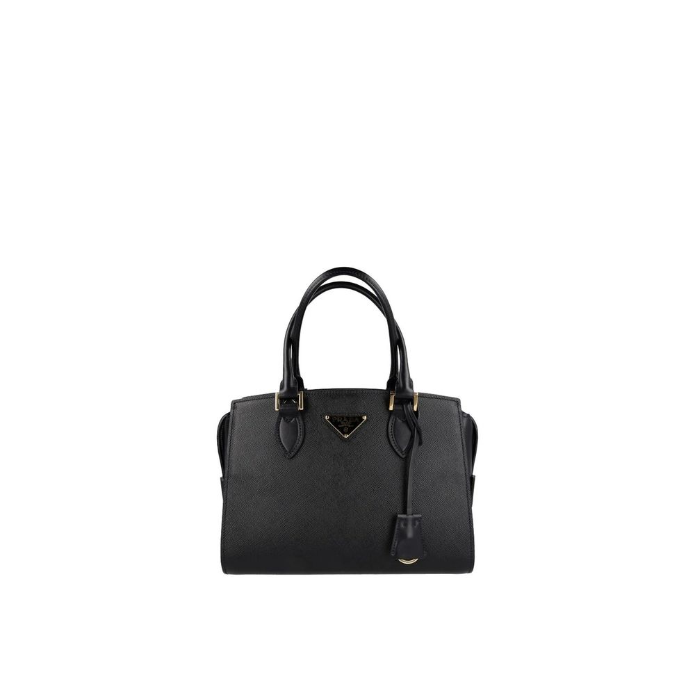 Prada Black Calfskin Handbag Bag - Women