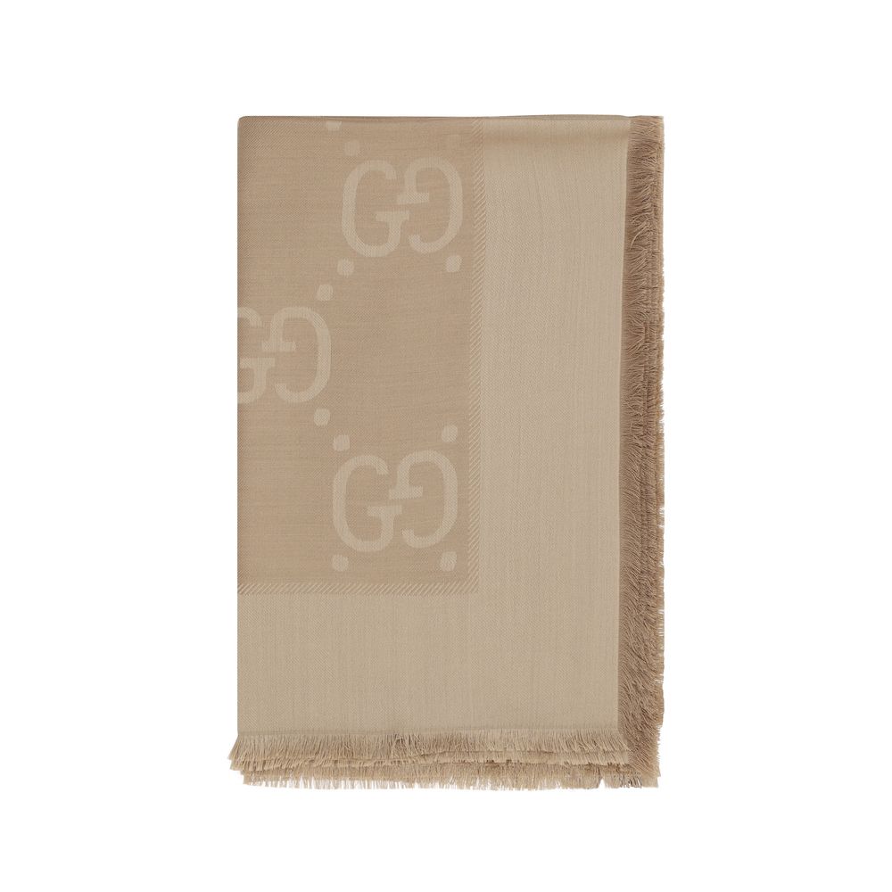 Brown Wool Oves Aries Scarf