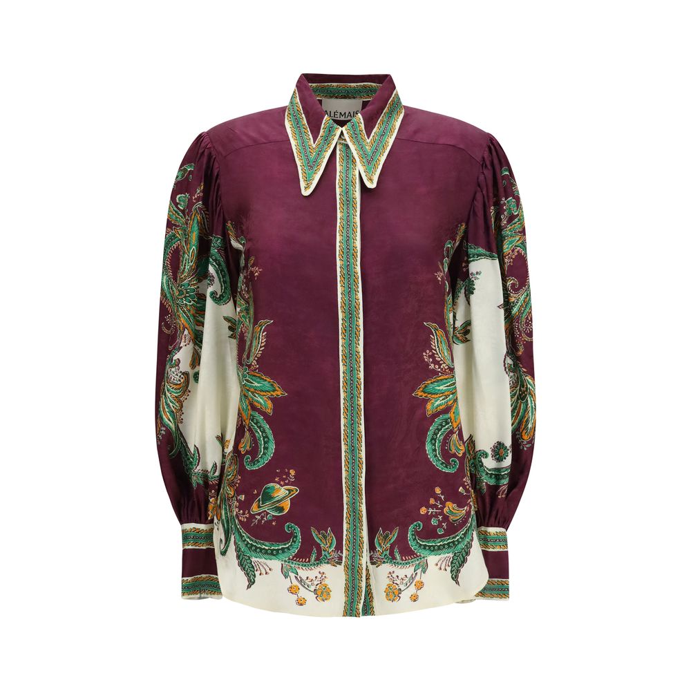 Multicolor Viscose Blouse