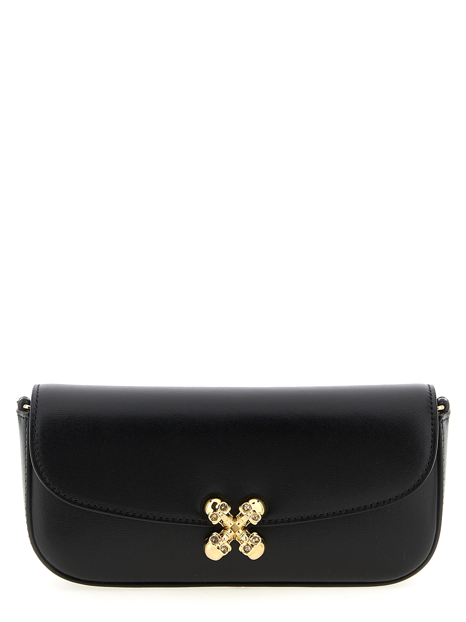 Alexander McQueen Black Calfskin Crossbody Bag - Women