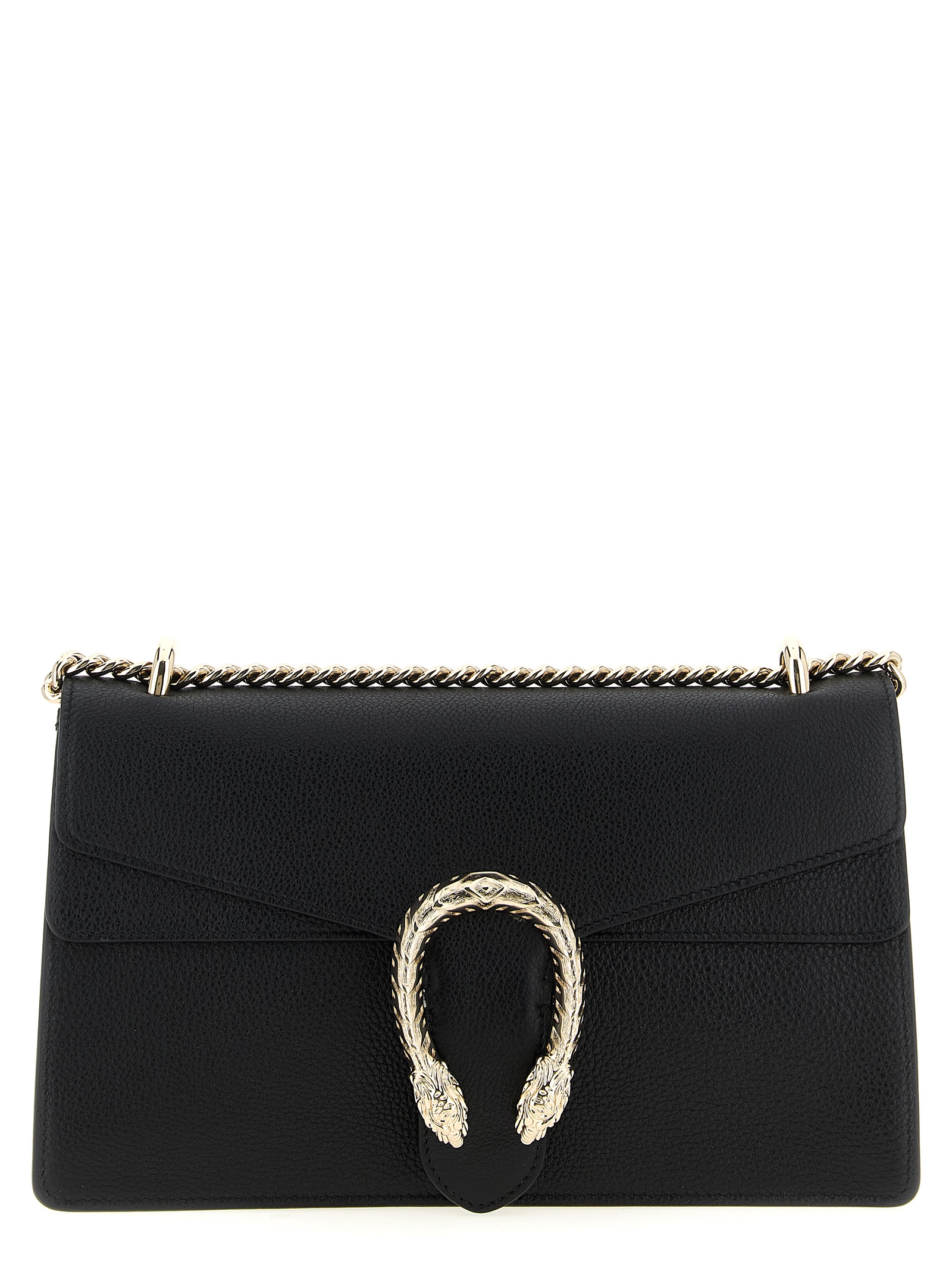 Gucci Black Calfskin Shoulder Bag - Women