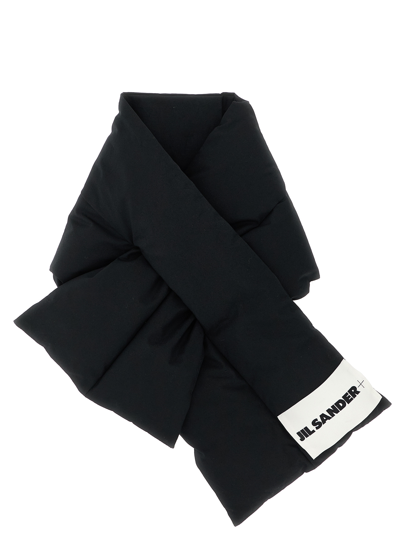 Black Cotton Foulard