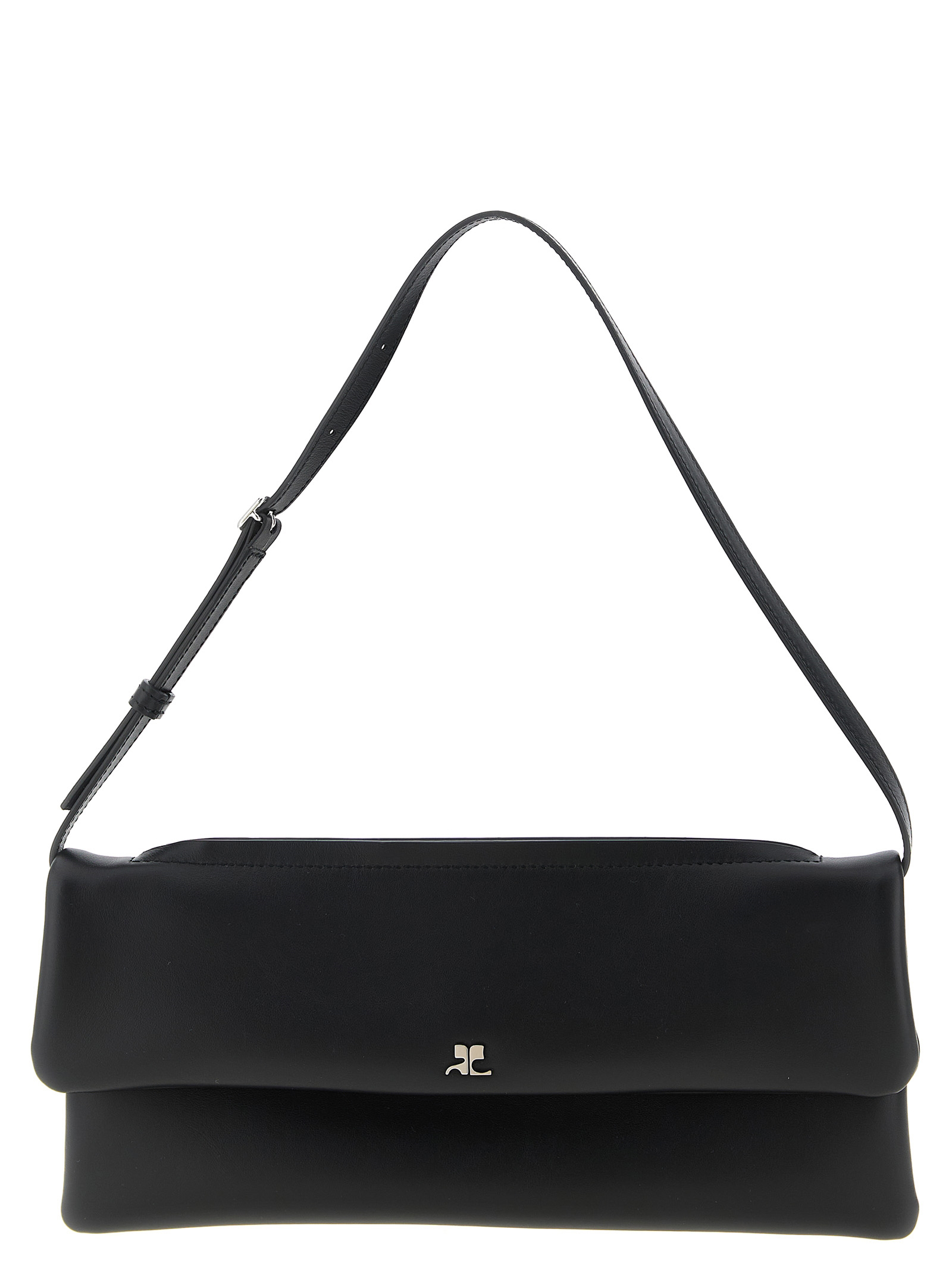 Black Cowhide Clutch Bag