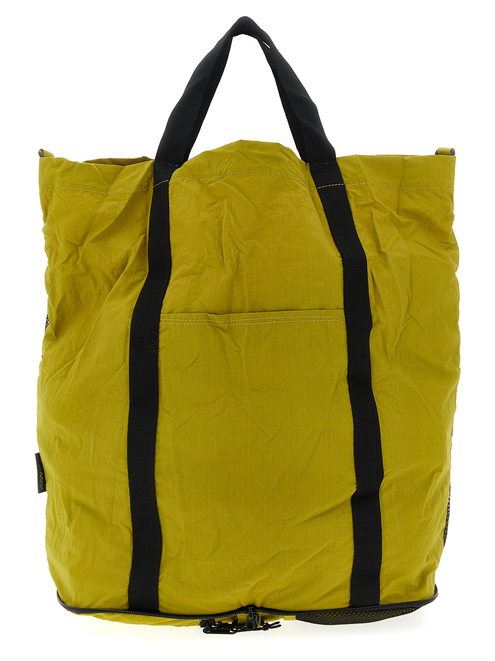 Bicolor Nylon Tote Bag